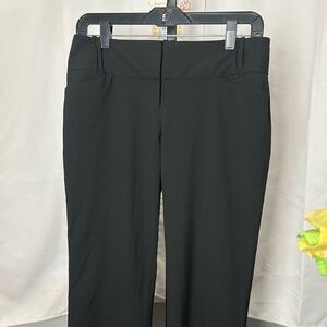 The Limited Black Straight-Leg Pull-On Trousers